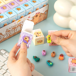 Kapibala Plush Blind Box 108Pcs Plastic Mini Toys For <b>Kids</b> Gifts - Product Image 3