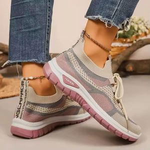 Zapatos Deportivos de Estilo Retro, Ligeros, Transpirables, Casuales, con Cordones, para Caminar, Cómodos, Modernos, con Amortiguación - Product Image 3