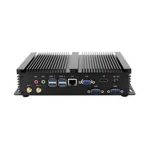 Cheap Fanless Mini Pc <strong>Computer</strong> Core I3 Win-10 Trial <strong>System</strong> 4GB and 128GB Simple Style 2024aluminium Industrial MINIPC - Product Image 2