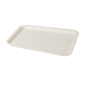 <b>Plastic</b> Kitchen Serving <b>Tray</b> Rectangle White Unbreakable For Food Contact - Product Image 1