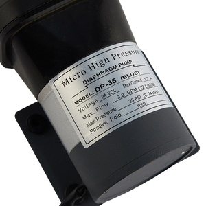 ปั๊มน้ำไดอะแฟรมขนาดเล็กแบบไร้แปรงถ่าน รุ่นใหม่ Dp-35 12v/24v แรงดันสูง 35psi 12 ลิตร/นาที แบบดูดน้ำเองได้ อายุการใช้งานยาวนาน - Product Image 3
