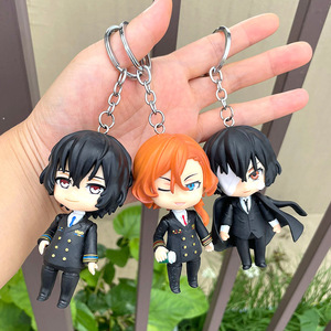 Set de 6 Llaveros de PVC de 10cm con Personajes de Anime, Figuras de Nakajima <span class=keywords><strong>Atsushi</strong></span> y Dazai Osamu, para Bolsos, Regalos, Venta al Por Mayor - Product Image 6