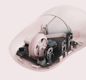 Xiaomi Wireless <strong>Mouse</strong> 3 <strong>Color</strong> Edition XMWXSBO3YM 2.4GHz+Dual Mode Comfortable Grip Light Tone Button - Product Image 6