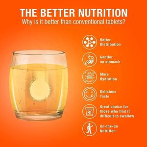 Oem אנרגיה תוספי מזון פלסטיק אלומיניום אריזה ויטמין C + אבץ + מגנזיום יעיל 1000 מ ג טבליות Vc - Product Image 4