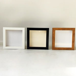 Usine en gros noir blanc couleur <span class=keywords><strong>4x4</strong></span> 8x8 10x10 16x16 pouces A4 décoration Art cadre <span class=keywords><strong>photo</strong></span> profond 2cm ombre boîte cadre - Product Image 5