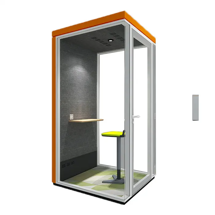 customizable Soundproof Prefab Indoor Outdoor Meeting Office Live Broadcast Pod