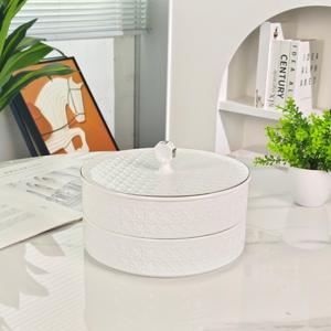 Recipiente de Cerámica de Lujo para Almacenamiento de Aperitivos, a Prueba de Humedad y Polvo, para Sopa, Semillas, Melón, Diseño Moderno, Ecológico, Apto para Alimentos - Product Image 5