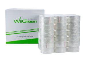 Ventes directes des fabricants Effacer BOPP Ruban d'emballage adhésif acrylique simple face auto-scellant pour rouleau ou carton - Product Image 2