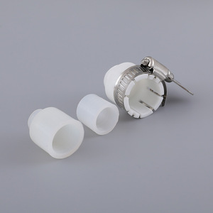Connecteur de tuyau d'eau à connexion rapide Huabangshi en plastique, fileté 20 mm, pour robinet et tuyau d'arrosage, installation facile - Product Image 2