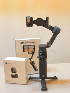 <span class=keywords><strong>DJI</strong></span> <span class=keywords><strong>Osmo</strong></span> <span class=keywords><strong>Mobile</strong></span> 8 Original, 10 Horas de Duración de la Batería, Carga de Teléfono Móvil, Gimbal de Tres Ejes que Proporciona una Fuerte Mejora de la Estabilidad - Product Image 2