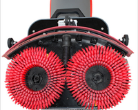 Autolaveuse autoportée nouvelle génération 36V à batterie, brosse de 450 mm pour le lustrage des sols, idéale pour les restaurants et cafés