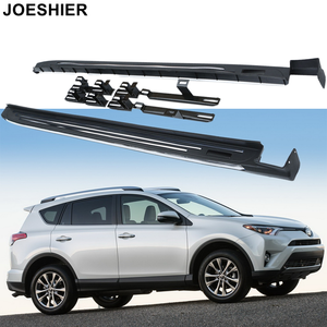 JOESHIER 4x4 Marchepieds latéraux et marchepieds de luxe en alliage d'aluminium de haute qualité pour tout-terrain pour 2016-2018 - Product Image 1