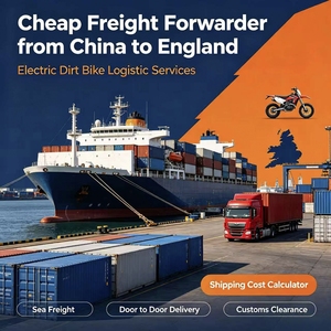 Servicio de Transporte de Mercancías Económico de China a Inglaterra para Motocicletas Eléctricas, con <span class=keywords><strong>Calculadora</strong></span> de Costos de Envío - Product Image 1