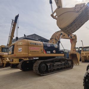 Excavadora sobre orugas de pluma larga CAT 330D usada de alto rendimiento Excavadora de brazo largo CAT 330D 330D2L usada japonesa Excavación alta - Product Image 4