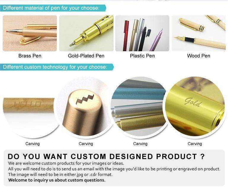 Accept Custom Writing Smooth Student Stationery Ballpoint Pen Ink