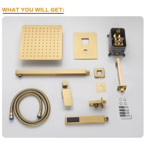 Hot bán thông minh phòng tắm vòi sen Set với vòi Vòi sen đầu - Product Image 6