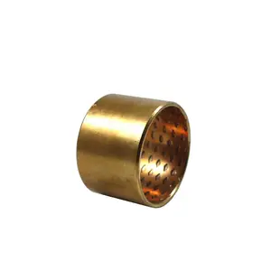 wholesale cnc machining parts copper guide bush / bronze wrapped FB bush / brass slide bearing