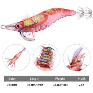 Nuove Esche Artificiali Egi Vivid Misura 2.5 per Calamari, Ganci per Jigging a Lenta Affondamento per Pesca in <span class=keywords><strong>Mare</strong></span>, Seppie, Polpi, Esche Luminose - Product Image 3