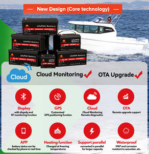 12 В 24 В 100Ah 200Ah 300Ah 400Ah литий-железо-фосфатная аккумуляторная батарея BMS LiFePO4 источник питания домашняя батарея для хранения энергии - Product Image 5