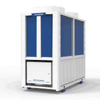Refroidisseur à spirale modulaire à installation rapide Kingfit KFMS45EP(R)U, refroidissement par eau, HVAC, refroidissement industriel/de process, moteur 130KW, compresseur
