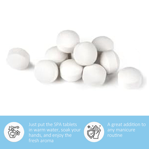 Tablettes effervescentes de lavande pour manucure et bain de pieds, 100% naturelles, sel de soude, luxe, faites à la main, conditionnées en bouteille, pour spa à domicile, 1000g - Product Image 2