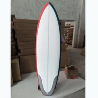Planches de surf unisexes en placage de bambou de haute qualité avec logo personnalisable matériau en bois époxy en fibre de verre accessoire d'aileron de sports nautiques