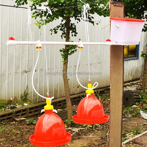 ZZ LM68 Automático Plástico Rojo Aves de Corral Broiler Gallina Capa Campana Bebedero <span class=keywords><strong>para</strong></span> Gallinero - Product Image 6