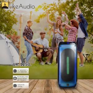 Altoparlante DJ Multifunzione con Grande Schermo Touch, VOD, Karaoke, Video e <span class=keywords><strong>Ruote</strong></span>/Microfoni - Product Image 4