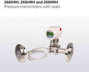 Transmetteur de pression différentielle ABB 266DRH avec capteur de pression haute précision à étanchéité à distance - Product Image 2