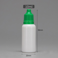 Flacons compte-gouttes en PEHD en vrac, 2 ml, 5 ml, 10 ml, petits flacons vides avec bouchon inviolable pour réactifs de laboratoire