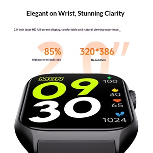 Montre connectée sportive GTS7, appels Bluetooth, selfie à distance, étanche, fréquence cardiaque, pression artérielle, SpO2, suivi du sommeil, tracker de fitness - Product Image 4