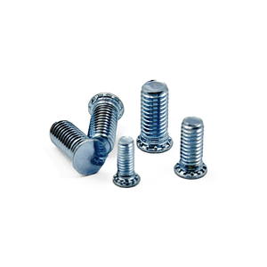 Tornillo de Fijación Métrico FHS M5 de Acero GR5, Autoblocante, Cabeza Redonda, Zincado, con 2 Tuercas para Ensamblaje Industrial - Product Image 4