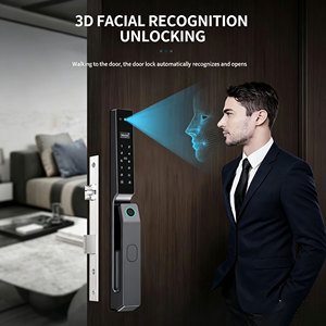 Glomarket 3D Face Recognition Smart Door <b>Lock</b> Waterproof Tuya WiFi With Camera Video Intercom for Family Door Security - Product Image 4