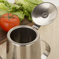 Bouilloire sifflante en acier inoxydable pour hôtel, pichet à eau froide en acier inoxydable, carafe à boissons froides, jus, thé