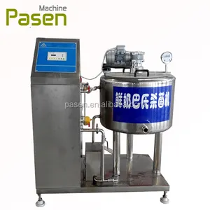 Máquina de processamento de leite espremedor dispositivo de pasteurização máquina de pasteurização de aço inoxidável