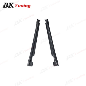 BK Tuning 2021+ Modèle X Amélioration Style CMST Spoiler Latéral Pièces de Carrosserie Jupes Latérales en Carbone Sec pour Tesla Model X - Product Image 4