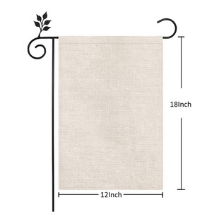 Drapeau d'hiver en lin épais, drapeau à fleurs en lin, de 12 à 18 pouces, nouvelle Version <span class=keywords><strong>2022</strong></span> - Product Image 3