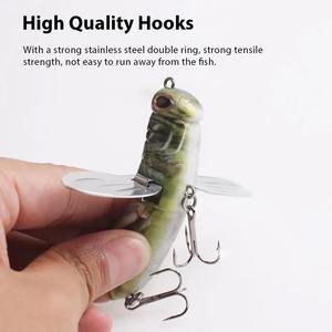 เหยื่อตก<span class=keywords><strong>ปลา</strong></span>ผิวน้ำรูปแมลงตีนเป็ด ขนาด <span class=keywords><strong>7</strong></span>.5 ซม. น้ำหนัก 12.5 กรัม ปีกเหล็ก ลอยน้ำได้ สำหรับตก<span class=keywords><strong>ปลา</strong></span>แบสและ<span class=keywords><strong>ปลา</strong></span>ไพค์ - Product Image 4