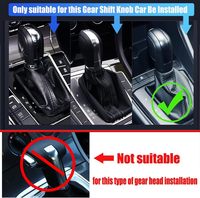 Chrom LED Elektronischer Schaltknauf für VW Golf Mk6/MK7 Skoda Octavia Polo SEAT Leon & T-roc
