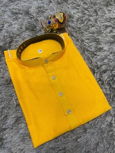 Kurta pyjama pour homme, broderie festive de Lucknow, pour la vente en gros - Product Image 4