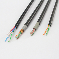 4pr LSZH BC CCA Cat5e Cable 50m 305m Cat5e F/UTP tipo Lan Network Cat5 Cat5a Cat 5 Cable