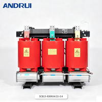 Transformateur sec à résine coulée ANDRUI 630 kVA - 10 kV à 400 V triphasé - Distribution d'énergie - Certifié IEC/ANSI