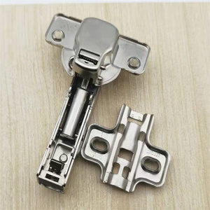 Bisagra plana de 90 grados de 35 mm para puerta de armario, herrajes con cierre suave y amortiguación para muebles de guardarropa - Product Image 2