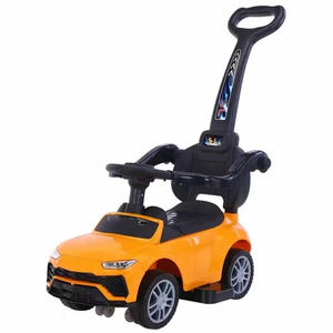 Itme araba arabası üzerinde 2022 binmek ve sallanan salıncak sürme cabrio bebek arabası oyuncak ışık ve müzik içerir - Product Image 2