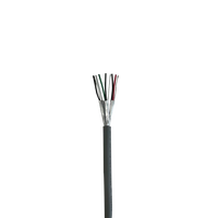 Cable de Control de Seguridad 22AWG 6 TC con 3 Pares de Conductores, Cubierta de PVC/LSZH, Blindaje de Aluminio y Poliéster, Cable Electrónico 8777