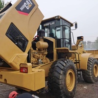 Chargeuse sur pneus d'occasion Caterpillar 966H d'origine japonaise avec pompe et moteur de 6 tonnes de capacité nominale