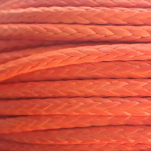 High Strength And Light Weight Customized High Temperature Fire-resistant Rescue Rope Fire Safety Red UHMWPE Rope