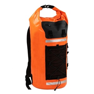 PVC <strong>Roll</strong> <strong>Top</strong> Waterproof Dry <strong>Backpack</strong> Bag 30L Seamless Welding Tarpaulin <strong>Backpack</strong> - Product Image 4
