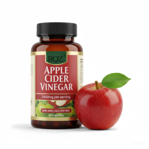 Kapsul Cuka Apel Organik - Non-GMO Bebas Gluten Vegan - Label Pribadi OEM - ACV Mentah dengan Mother untuk Kesehatan Pencernaan - Product Image 1