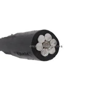 ACSR conductor PE insulated Poly ACSR Cable 75C, 600 Volts Stranded Size AWG #6 to 266.8 MCM